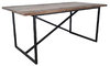 Padang table with black legs